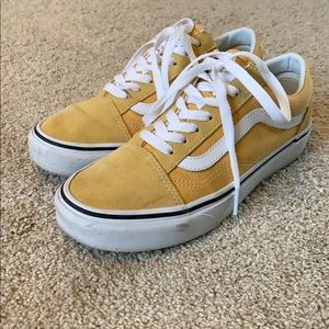 Yellow Old Skool Vans